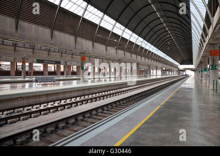 La gare Santa Justa de Séville, Séville, Andalousie, Espagne, Europe Banque D'Images