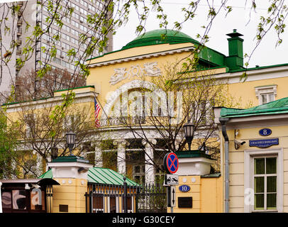 Résidence de l'Ambassadeur des États-Unis à Moscou, Russie (Maison Spaso) Banque D'Images