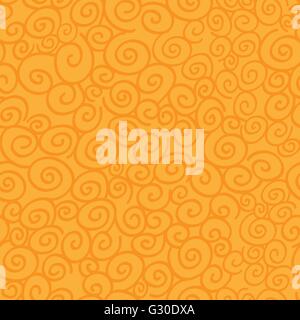 Motif à rayures transparentes sur fond orange. Illustration de Vecteur