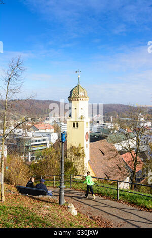 Église Michaelskirche, Allemagne, Bade-Wurtemberg, Schwäbische Alb, Jura souabe, Heidenheim an der Brenz Banque D'Images