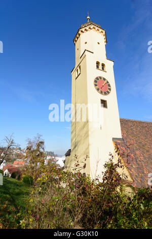 Église Michaelskirche, Allemagne, Bade-Wurtemberg, Schwäbische Alb, Jura souabe, Heidenheim an der Brenz Banque D'Images