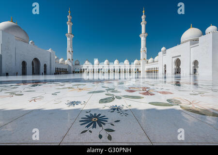 La transcendance, la Grande Mosquée Sheikh Zayed, Abu Dhabi Banque D'Images