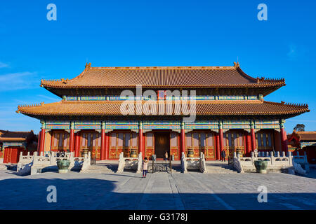 La Chine, Pékin, Cité Interdite, Palais de la compassion et de tranquillité Banque D'Images