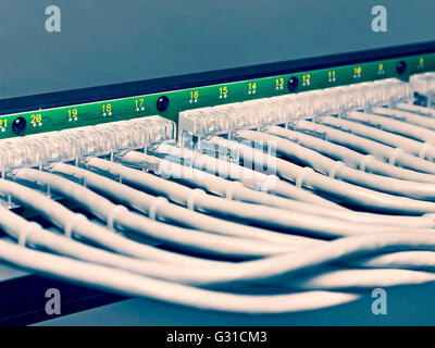 Panneau de connexion de la 6e catégorie Banque D'Images