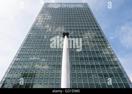 Rotterdam, Pays-Bas, KPN tower Banque D'Images
