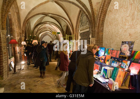 Schleswig, Allemagne, Schwahlmarkt dans la Cathédrale Saint-Pierre à Schleswig Banque D'Images