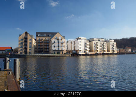 Potsdam, Allemagne, Speicherstadt donnant sur le projet immobilier Potsdam Banque D'Images