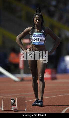 Birmingham, UK. Le 05 juin, 2016. Christine Ohuruogu lors (GBR) Femmes (400m). Ligue de diamant de l'IAAF. Alexander Stadium. Perry Barr. Birmingham. UK. 05/06/2016. Credit : Sport en images/Alamy Live News Banque D'Images