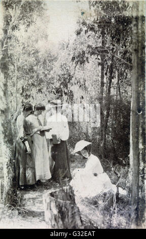 James Archibald Campbell - Un autre camp Snap - Museum Victoria, Australie Carlton Banque D'Images