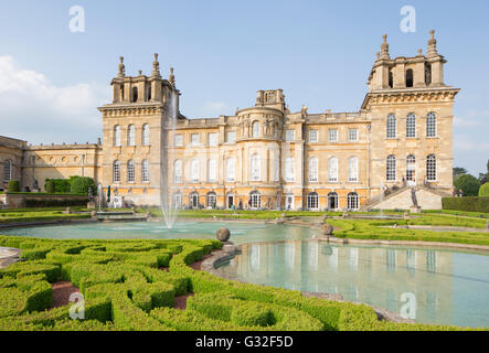 Le Palais de Blenheim, Woodstock, Oxfordshire, England, UK Banque D'Images