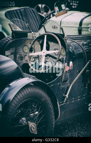 1927 Bugatti T37A Car. UK. Vintage filtre appliqué Banque D'Images