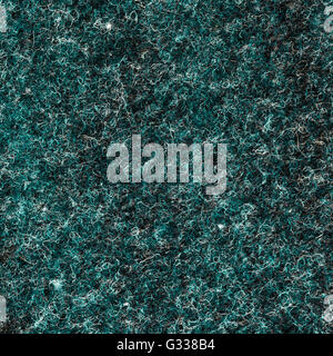 Vert opale mélange laine floue de texture. Close up fragment de la vue d'en haut. Banque D'Images