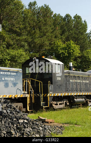 Caroline du Sud Railroad Museum Winnsboro USA Banque D'Images