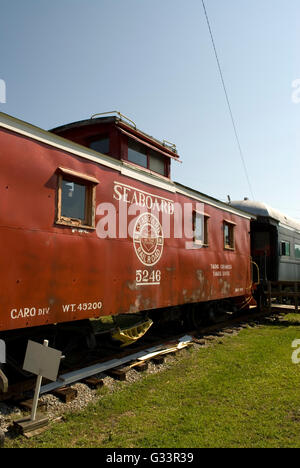 Caroline du Sud Railroad Museum Winnsboro USA Banque D'Images