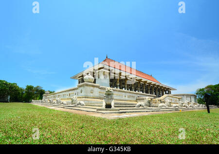 Commémoration de l'indépendance que Hall construit pour la commémoration de l'indépendance de Sri Lanka à partir de la règle britannique Banque D'Images