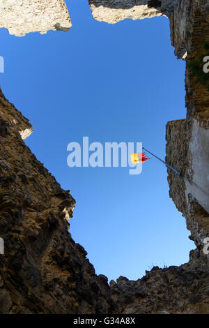 Parc Naturel Sparbach : Johannstein les ruines du château, l'Autriche, Niederösterreich, Autriche, Wienerwald, Hinterbrühl Banque D'Images