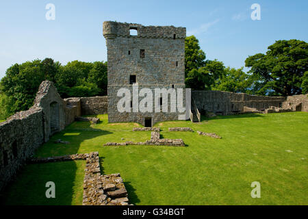 Le château de Loch Leven historique près de Kinross, Scotland. Banque D'Images