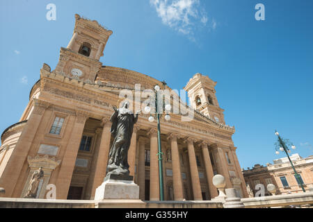 Le dôme de Mosta à Malte Banque D'Images