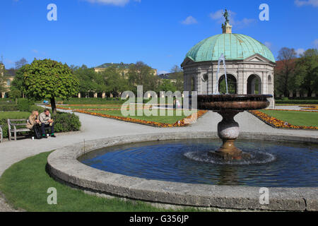 Germany, Bavaria, Munich, Hofgarten, jardin, parc, Banque D'Images