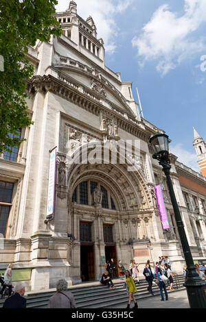 Victoria and Albert (V&A) Museum, Londres, Royaume-Uni, Europe Banque D'Images