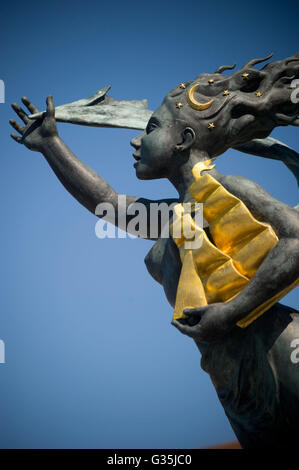 "L'esprit de South Shields par Irene Brown,South Shields Banque D'Images