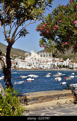 Paysage de Cadaqués en Espagne Banque D'Images