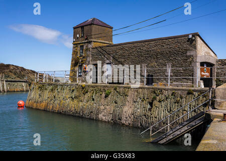 La Watch Tower, Port de Holyhead, Anglesey, au nord du Pays de Galles UK Banque D'Images