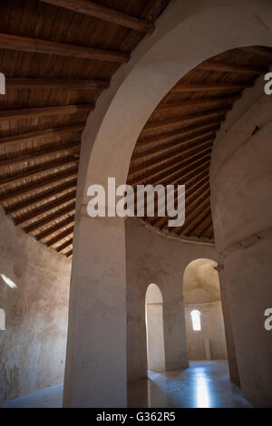 Intérieur de l'église de Saint-donat (Crkva Sv. Donata), le Forum, Zadar, Croatie Banque D'Images