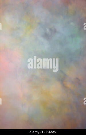 Taches colorées de la couleur avec le pinceau peint Banque D'Images