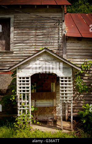 Maison abandonnée à Remmington Virginia Banque D'Images