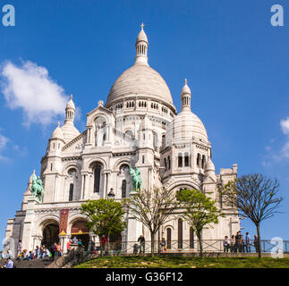 En 1914 Sacré-coeur basilique catholique romaine a été dédiée au Sacré-Cœur de Jésus. C'est une attraction touristique majeure. Banque D'Images