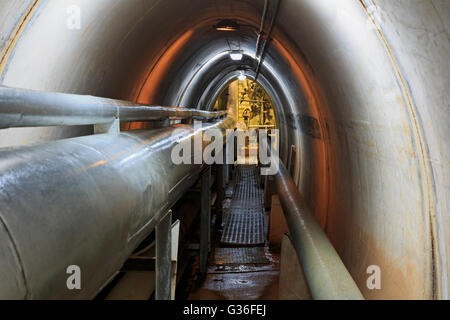 La Seconde Guerre mondiale, deux tunnels de stockage de pétrole, Darwin, Territoires du Nord, Australie Banque D'Images