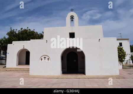 À l'église El Pilar de Mola, Majorque, Îles Baléares, Espagne Banque D'Images