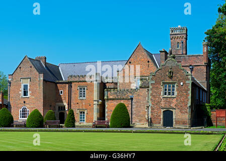 Ayscoughfee Hall, Spalding, Lincolnshire, Angleterre, Royaume-Uni Banque D'Images