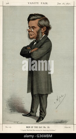 Thomas Henry Huxley (1825-1895) scientifique Banque D'Images