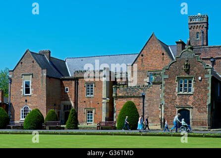 Ayscoughfee Hall, Spalding, Lincolnshire, Angleterre, Royaume-Uni Banque D'Images