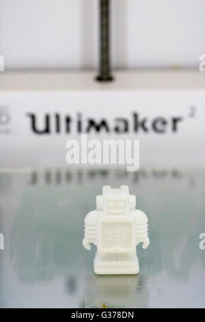L'imprimante 3D Ultimaker modèle marque l'Angleterre Banque D'Images