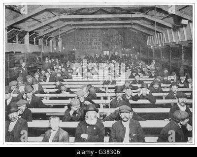 Abri de l'armée du salut à Blackfriars 1900 Banque D'Images