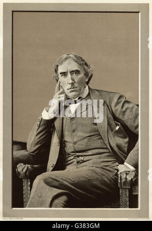 Sir Henry Irving (1838 - 1905), acteur Anglais Date : 1887 Banque D'Images