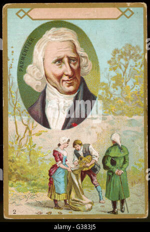 ANTOINE-AUGUSTIN PARMENTIER Banque D'Images