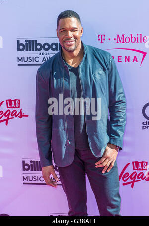 La personnalité de télévision/retraité joueur NFL Michael Strahan assiste au Billboard Music Awards 2016 à T-Mobile Arena de Las Vegas Banque D'Images