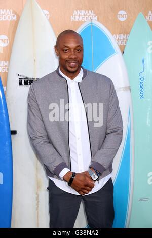 Venice Beach, CA. 8 juin, 2016. Dorian Missick aux arrivées pour TNT's Animal Kingdom Series Premiere, la Chambre Rose, Venice Beach, CA, le 8 juin 2016. © Priscille Grant/Everett Collection/Alamy Live News Banque D'Images