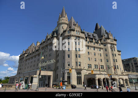 Hôtel, Hôtel Fairmont Château Laurier, Ottawa, Ontario, Canada Banque D'Images