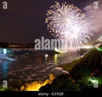 Horseshoe Falls, Niagara Falls, Ontario, Canada Banque D'Images