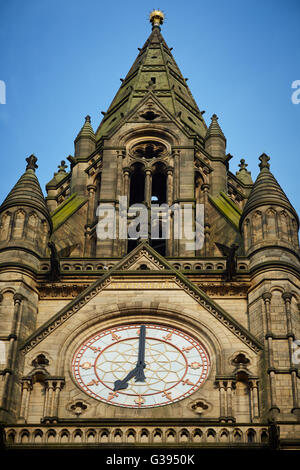 Hôtel de ville de Manchester Architecte détail propriétés propriété propriété structure de développement de construction architectural design stunnin Banque D'Images