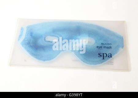 Ce masque gel relaxant Banque D'Images