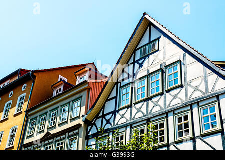 Eisenach, wo Martin Luther von 1498 bis 1501 die Lateinschule besuchte : où Martin Luther est allé(e) à l'école de grammaire Banque D'Images