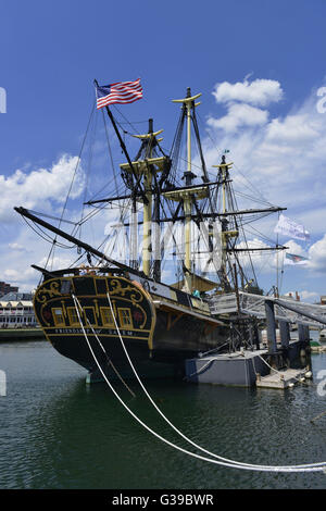 L'amitié de Salem, port, Salem, Massachusetts, USA Banque D'Images