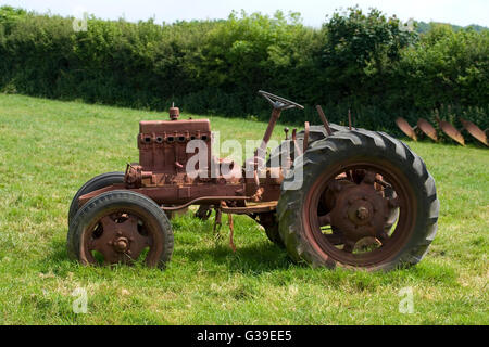 Tracteur David brown vintage Banque D'Images