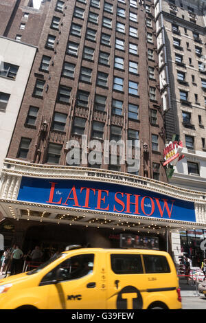 Ed Sullivan Theater, NYC Banque D'Images